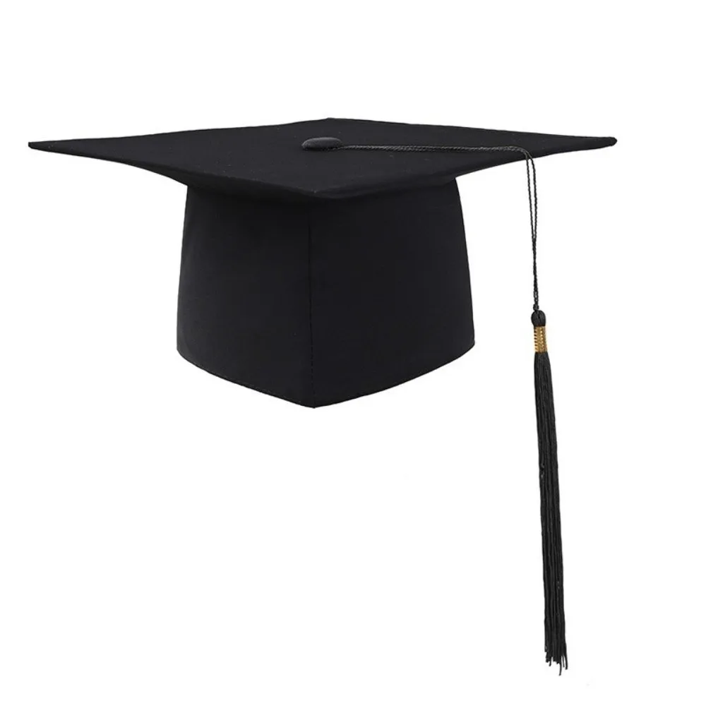 Golden Pendant Graduation Tassel Long Hang Rope Graduation Cap Decoration Fringe Trim DIY Academic Tassel Party Accessories