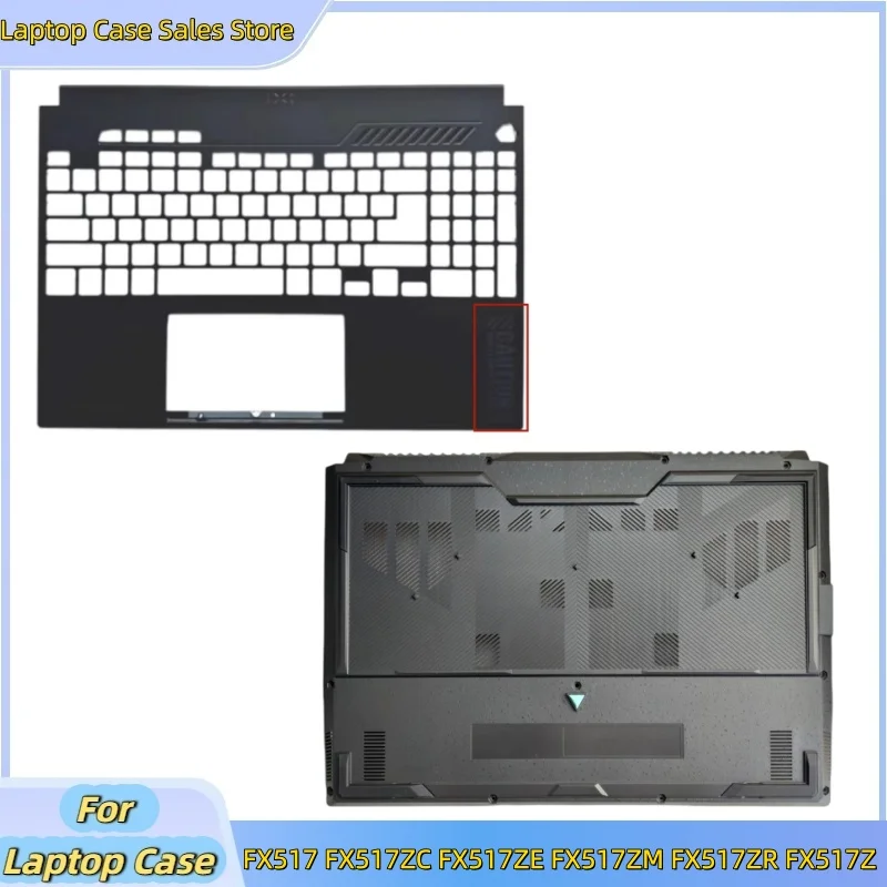 New For FX517 FX517ZC FX517ZE FX517ZM FX517ZR FX517Z Upper Case Palmrest Cover C Shell/Lower Case D Shell Bottom Base Cover