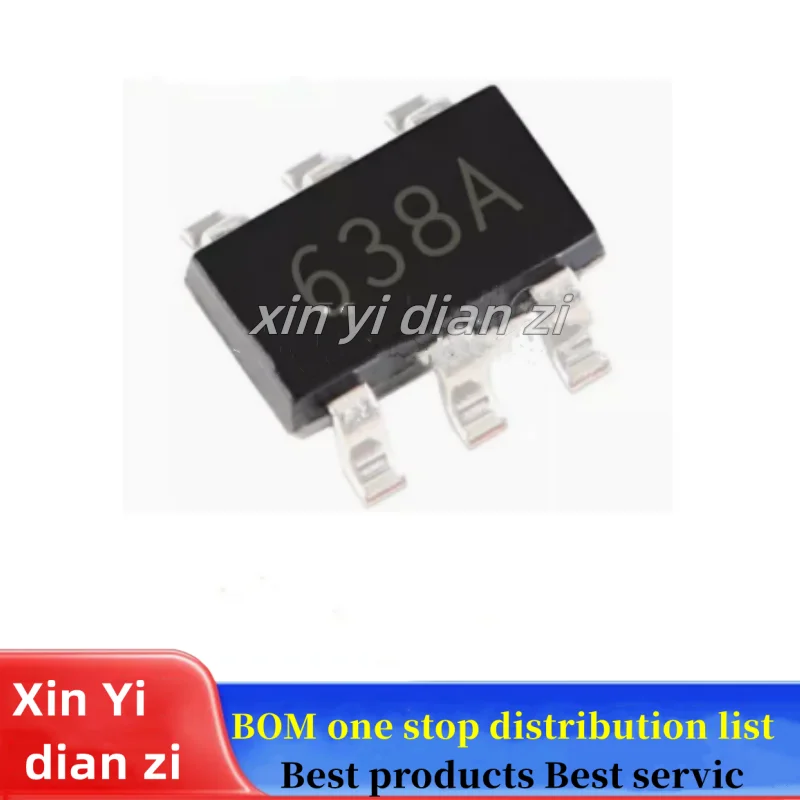 2pcs/lot FDC638P FDC638 sot23-6 ic chips in stock