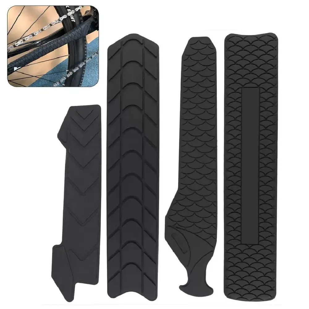 Anti-Scratch Bike Frame Stickers Protect Sticker Cable Hose Care MTB Road Bike Chain Protector Cycling Accessories Frame Sticker