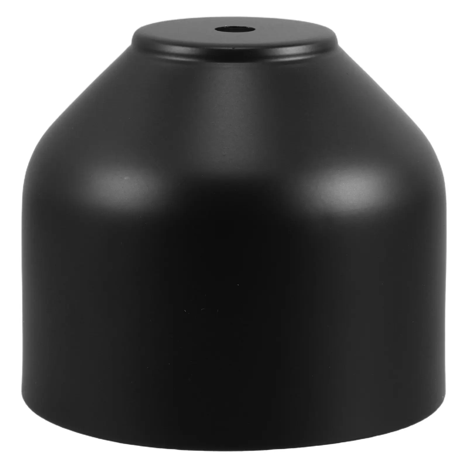 Warmer Lampshade Replacement Farmhouse Metal Lamp Shade for Desk Table Lamp Black Matte Iron Bulb Cover with 10Mm Hole - view 6
