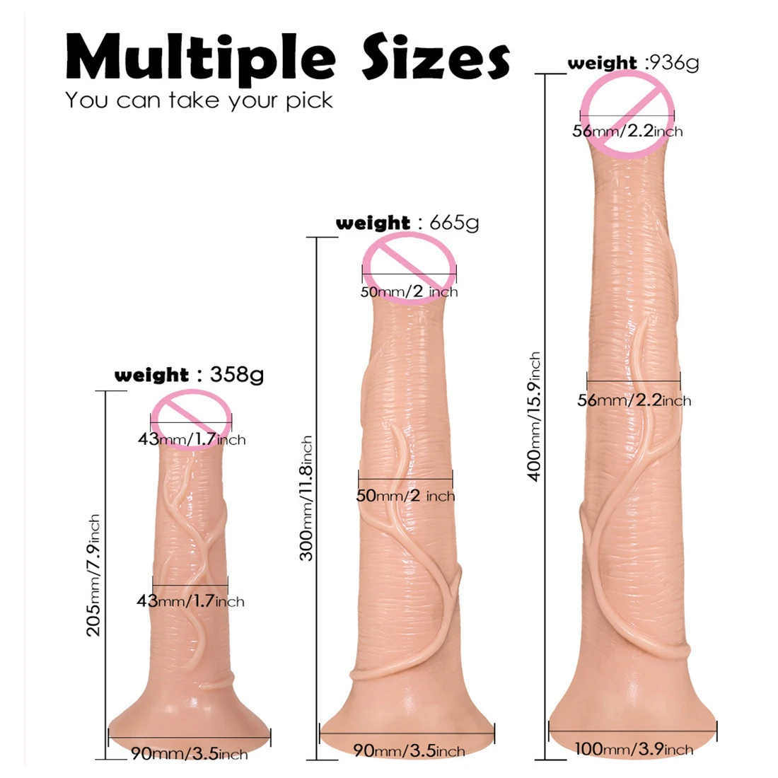 Horse Huge Dilldo Phallus Animal Penis For Women Men Adult Toys Sex Toy​s Female Masturbator Suction Cup Anal Plug Butt Plug 18+