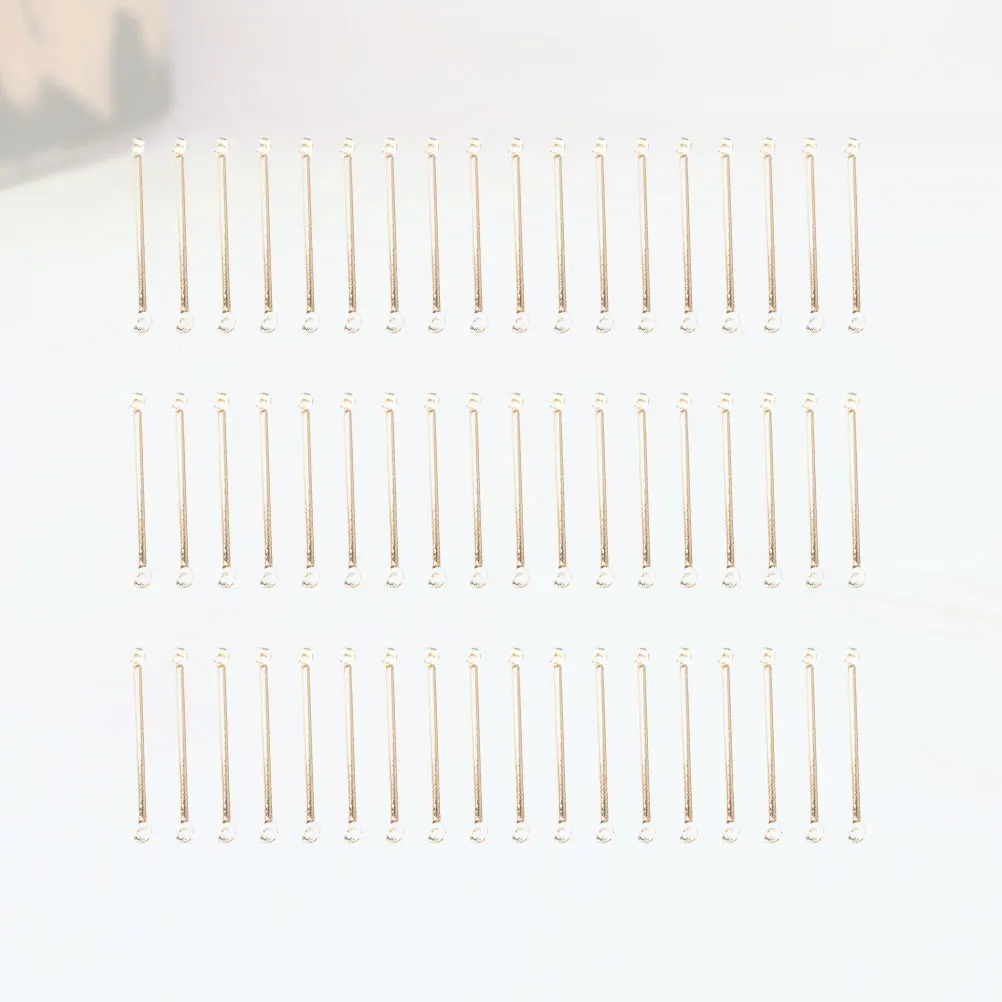 

200Pcs Eardrop Jewelry Accessories Iron Lightweight Decorative Parts for Handmade Jewelry Earring Connection Rod