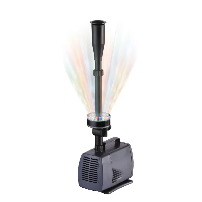 A full set of mushroom fountain water pump lantern nozzle circulating oxygen pump