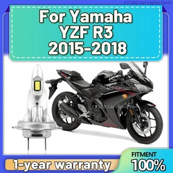 Motorcycle 150W H7 15000lm White CSP 3570 LED Super Bright Bulbs Motorbike Headlight For Yamaha YZF R3 2015 2016 2017 2018