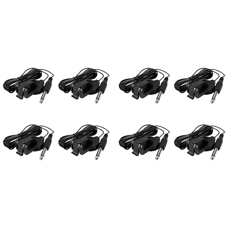 

8X Clip-On Pickup For Acoustic Guitar Mandolin Bouzouki Violin Banjo Ukulele Lute-AA74