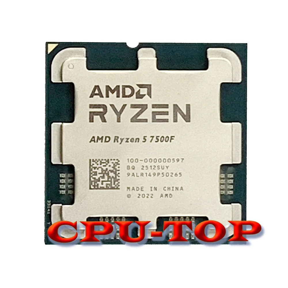 ¿Por qué el CPU AMD Ryzen 5 7500F es la mejor opción para tu PC?