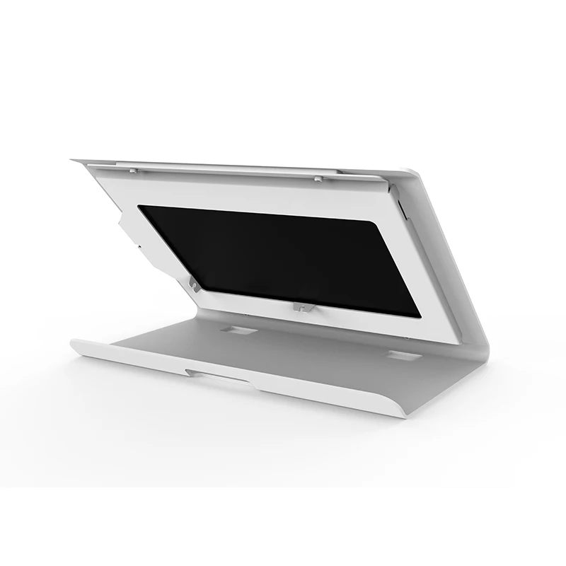 Fixed Angle Anti Theft Desktop Tablet Stand Holder For Computer Tablets POS Stand