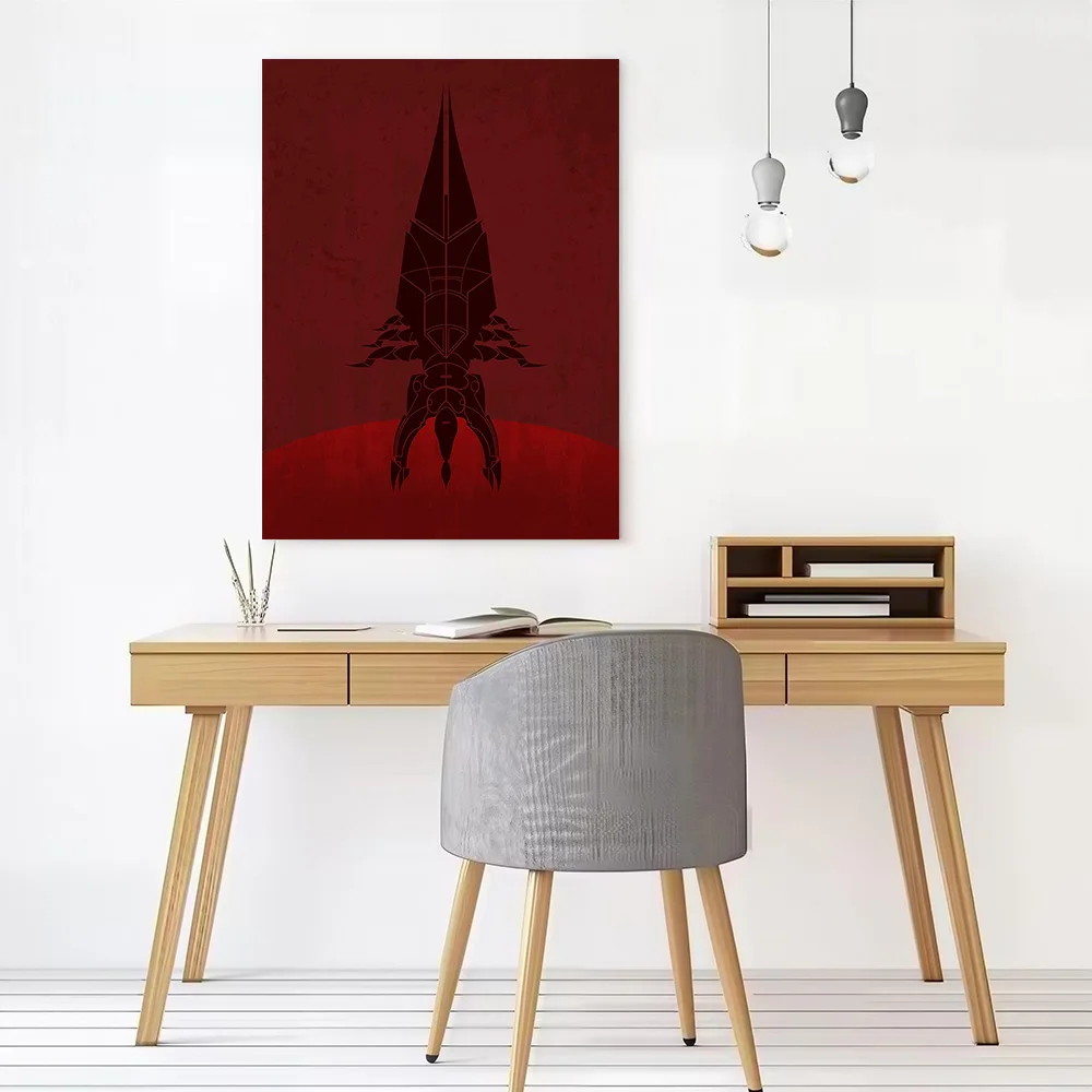 Mass Effect Reapers Poster Canvas Wall Art Personalized Print Modern Painting Perfect Gift for Living Room Interior Decoration