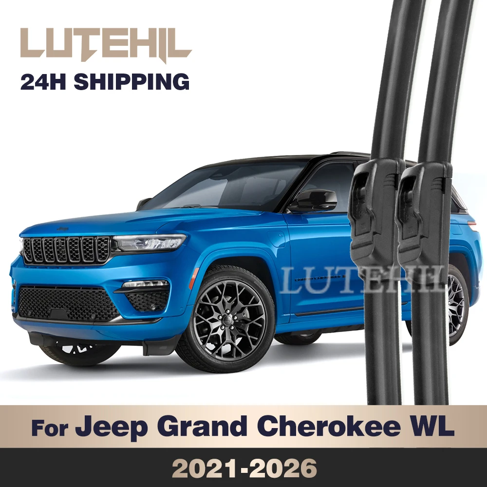 

Для Jeep Grand Cherokee WL 2021-2026 2022 2023 стеклоочиститель передние щетки стеклоочистителя лобовое стекло щетка для окон 22 "+ 21"