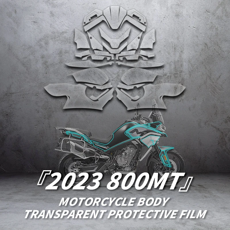 

Used For CFMOTO 800MT 2023 Bike Accessories Protection Stickers Decals Motorcycle Full Body Transparent Protective Film Kits