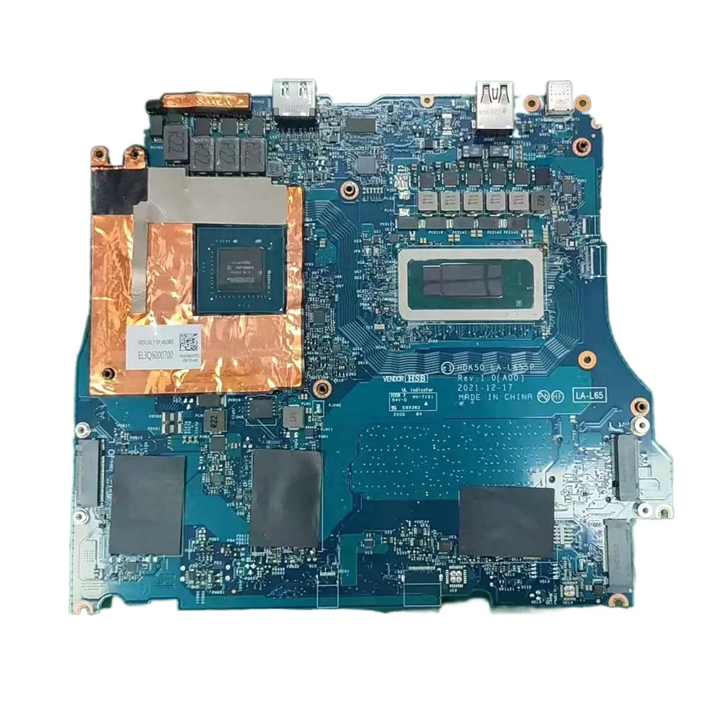 For Dell G15 5520 5511 5510 5515 M15 R3 Motherboard LA-L659P LA-L655P Gaming Laptop Mainboard