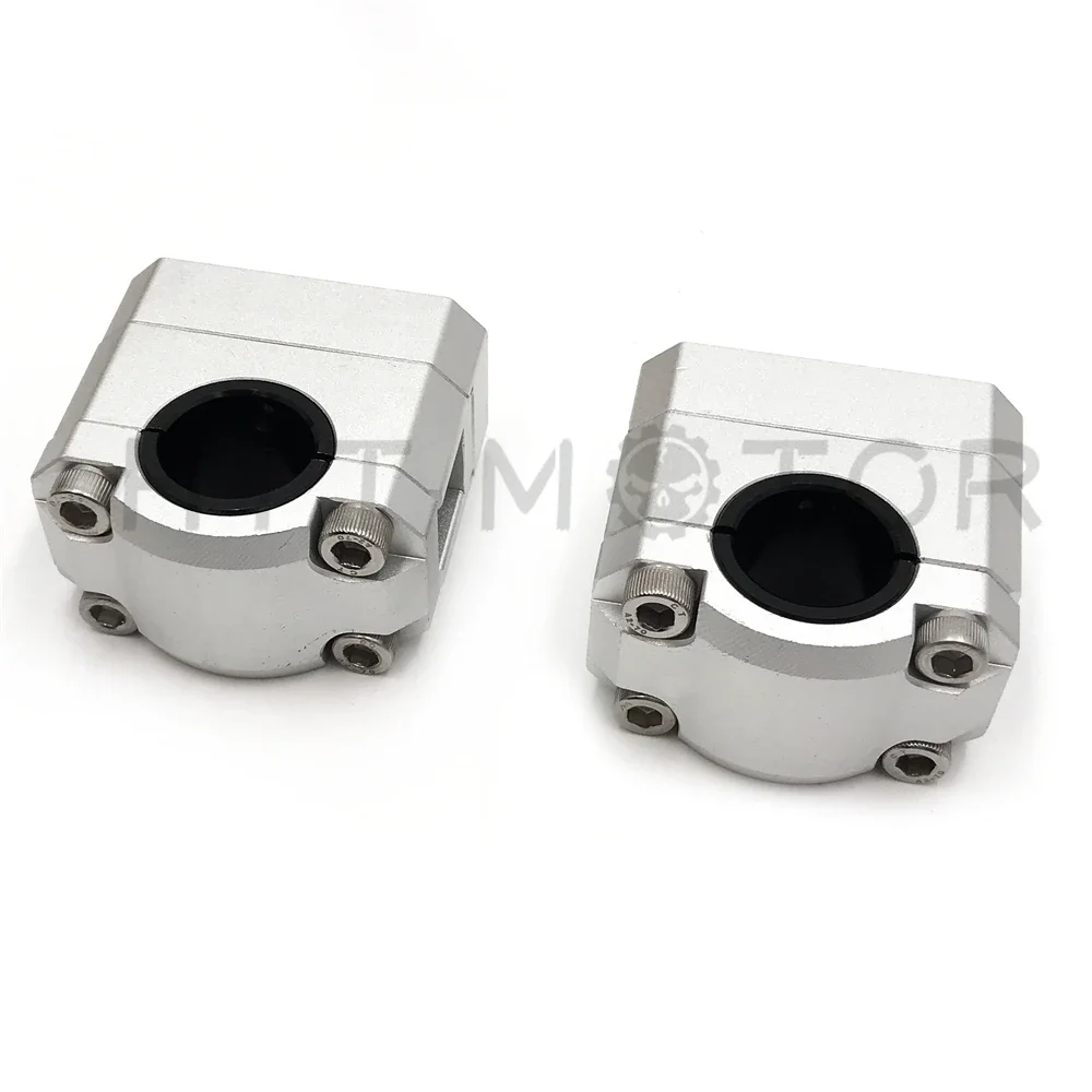 Free Shipping Motorcycle Parts 22mm/28mm Handlebar Mount Clamp Fat Bar Riser Dirt Pit DQ for Harley Davidson