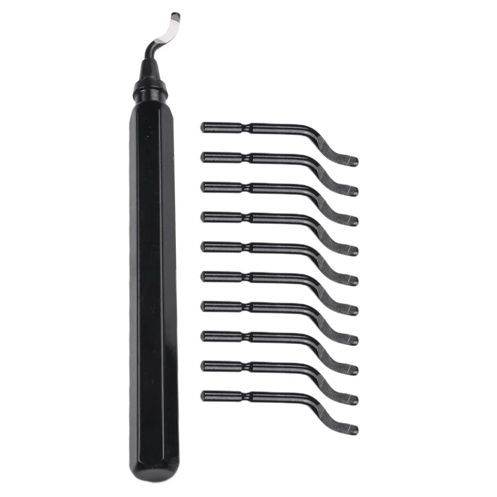 Metal Aluminum Handle Trimming Device  Quick Clamping Deburring Handle RB1000 Black All Metal Handle Trimming Tool Hand Tools