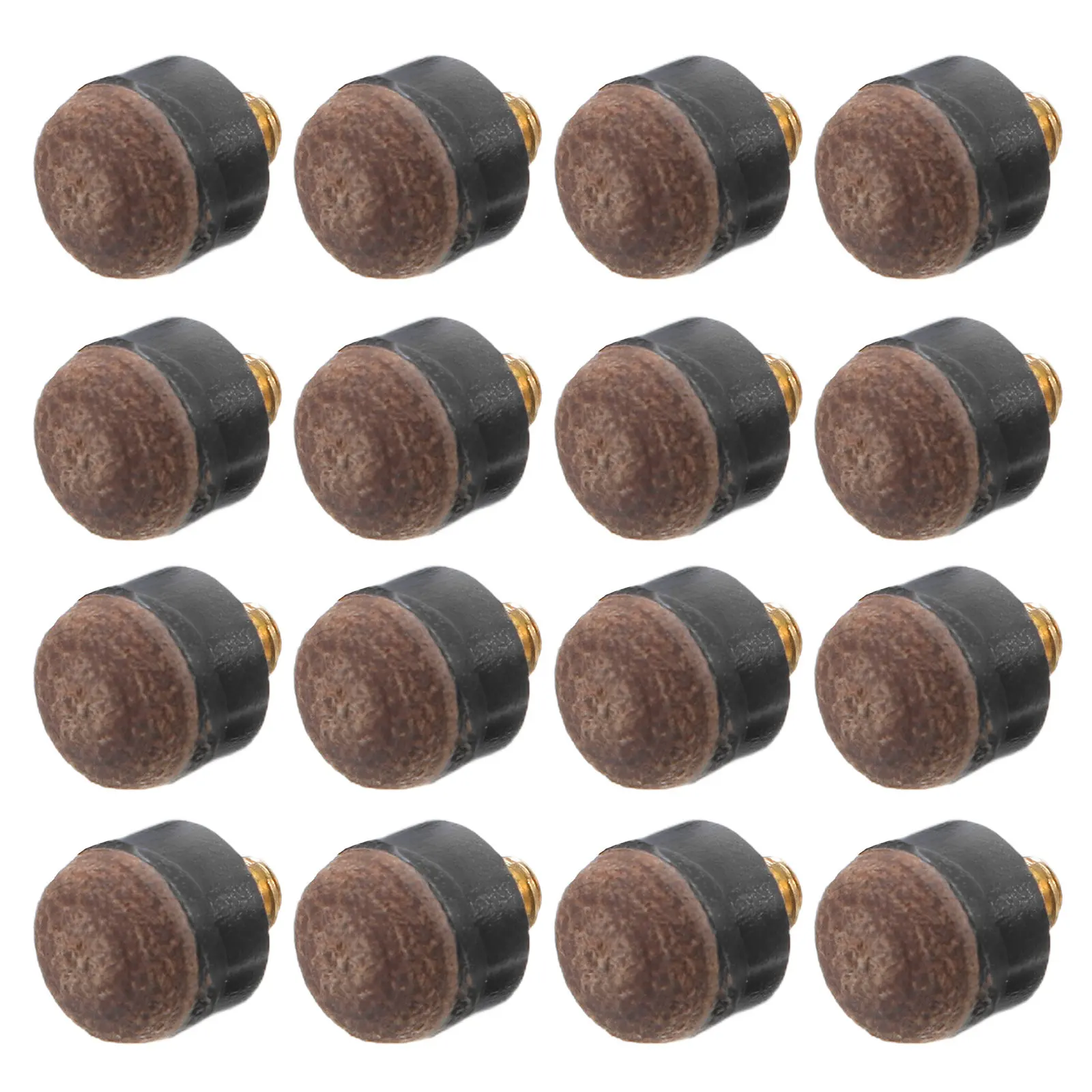 

25Pcs Billiard Cue Tip Replacements High-Density Tips for Pool Snooker Cues Improved Accuracy Control Retro Design
