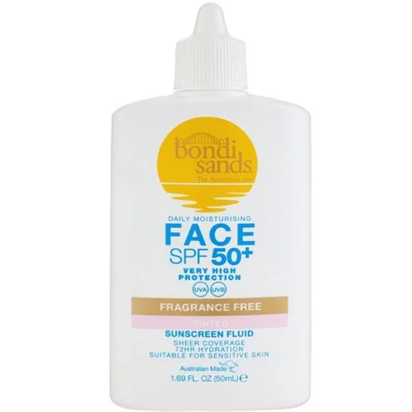 

Bondi Sands - SPF 50+ Тонирующий флюид для лица без отдушек (50 мл)