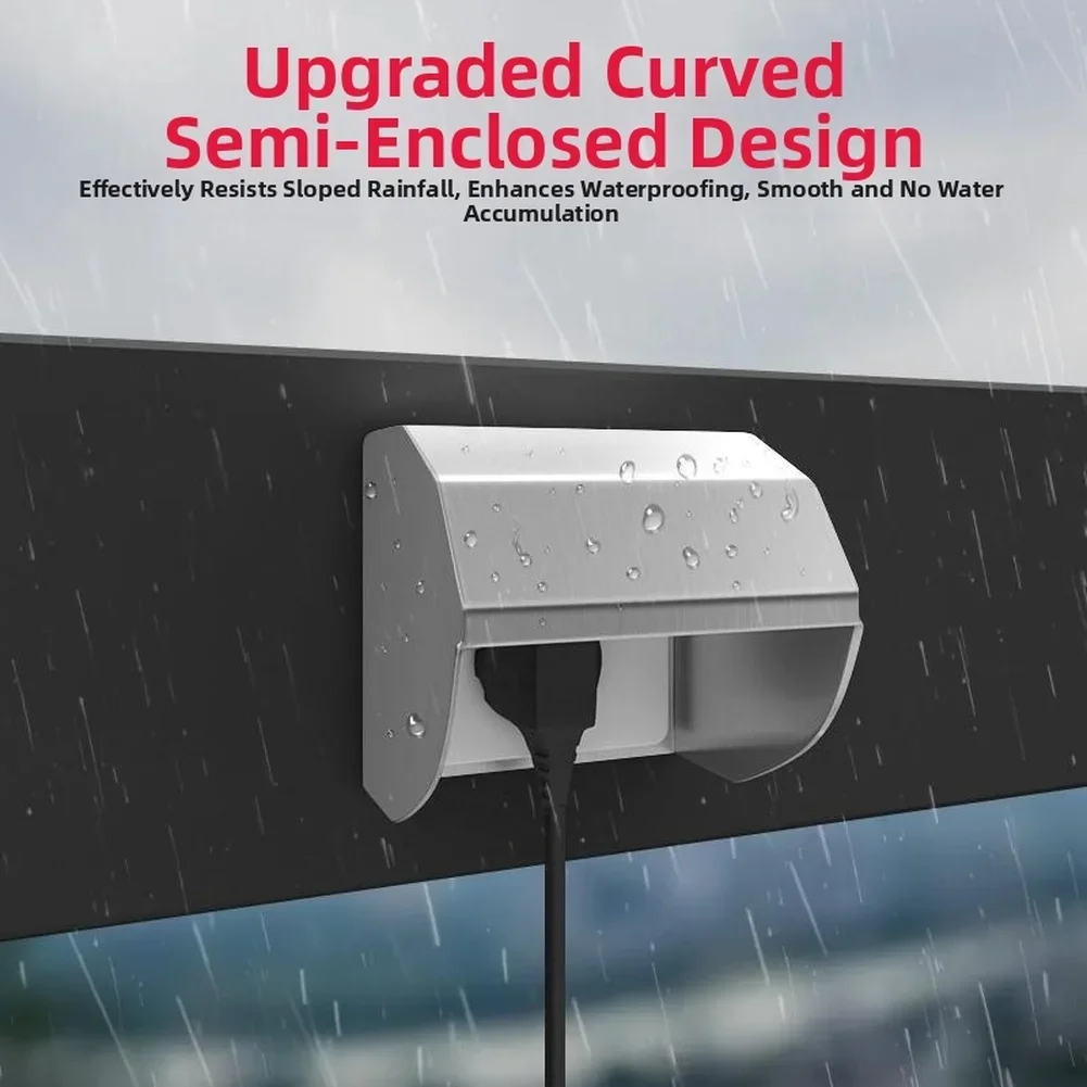 

Тип 86, крышка для наружной розетки, изготовленная из нержавеющей стали, обеспечивающая водонепроницаемую защиту с улучшенной дренажной конструкцией.