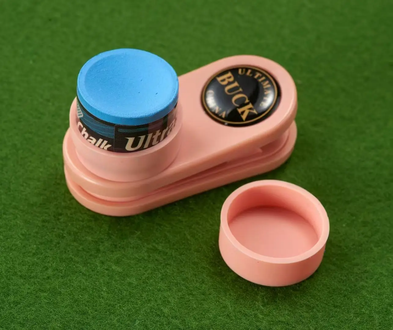 Nieuwe Collectie 2 in 1 BUCK Magnetische Biljart Krijt Houder Geschikt voor Ronde en Vierkante Vorm Krijt Professionele Biljart Accessoire