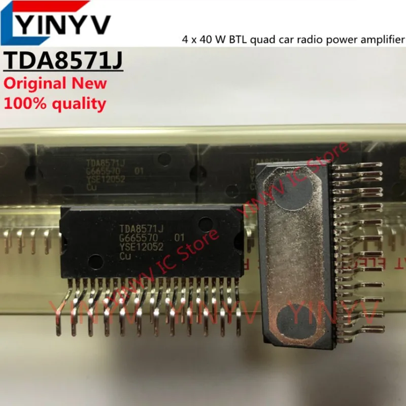 1PCS TDA8571J TDA8571J/N2S ZIP23 TDA8571  4 x 40 W BTL quad car radio power amplifier 100% new imported original 100% quality