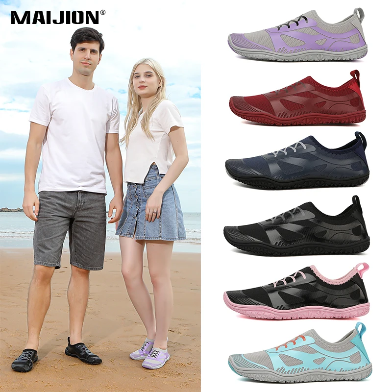 Outdoor Water Sports Shoes for Women Men Quick-dry Wading Sneakers Barefoot Upstream Breathable Aqua Shoes for Swimming Fishing