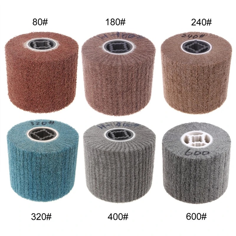 

Deburring Abrasive Nylon Drawing Round Brush Polishing Grinding Buffing Wheel TOP ones