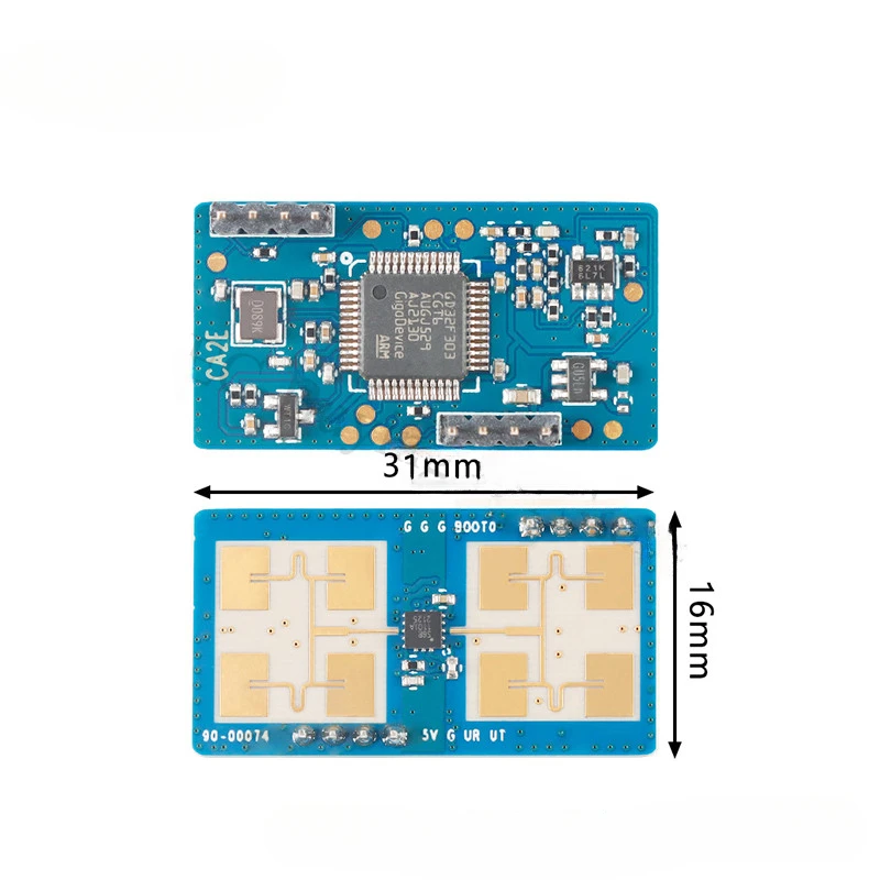 Sensor de Radar de microondas, módulo de detección de movimiento, HLK-LD1155H-24G de comunicación en serie TTL, LD1125H, 24GHz