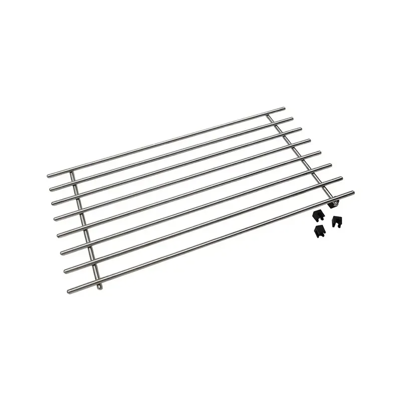 Stainless Steel Rust Proof Rectangular Tripod 50x27cm Modern Design for Kitchen Dining Table