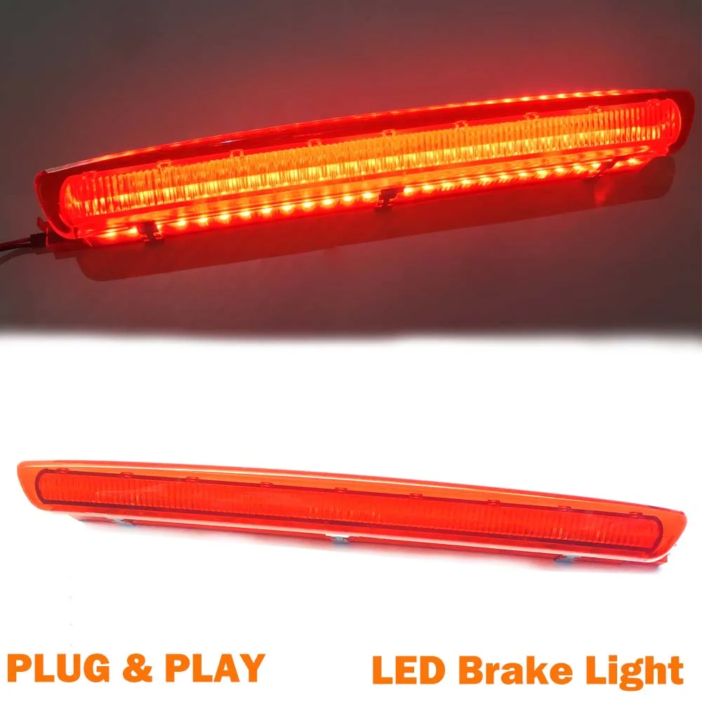 For Seat Ibiza FR Coupe SEAT LEON 2009 2010 2011 2012 2013 2014 2015-2017 Car LED Third Rear Brake Light 3rd Tail Stop Lamp