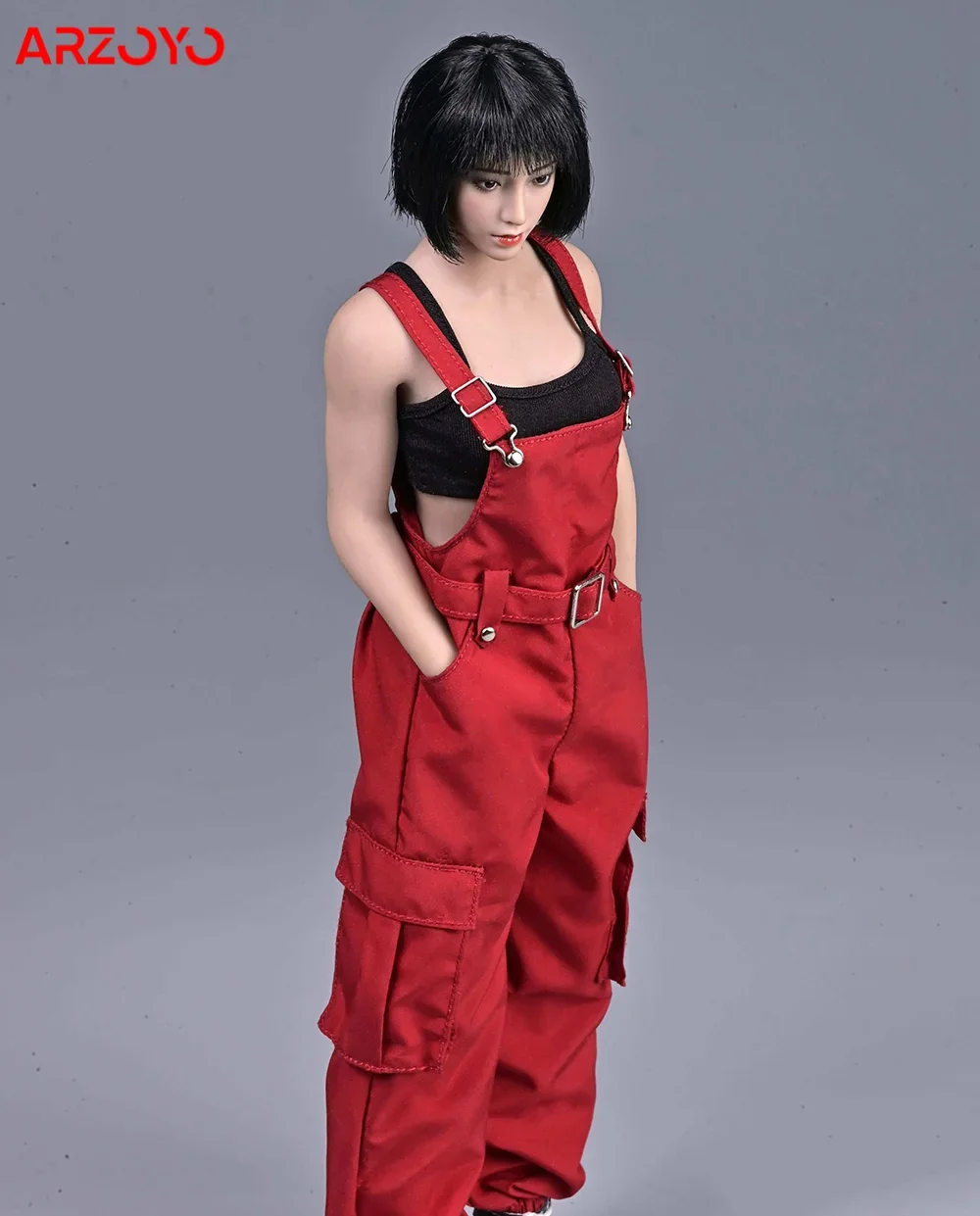CHILI ของเล่น CL005 1/6 หญิง Rompers Camisole ชุดเสื้อกั๊กกางเกงเสื้อผ้ารุ่น 12 ''Soldier Action Figure Body ตุ๊กตา