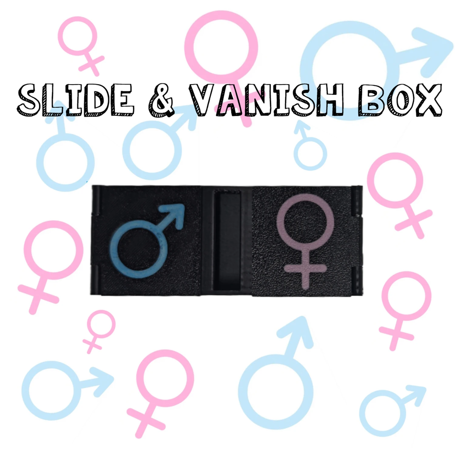 Slide & Vanish Box Magic Tricks Coin Vanishing Appearing Magia Classic Close-up Transportation Illusion Gimmicks Mentalism Props