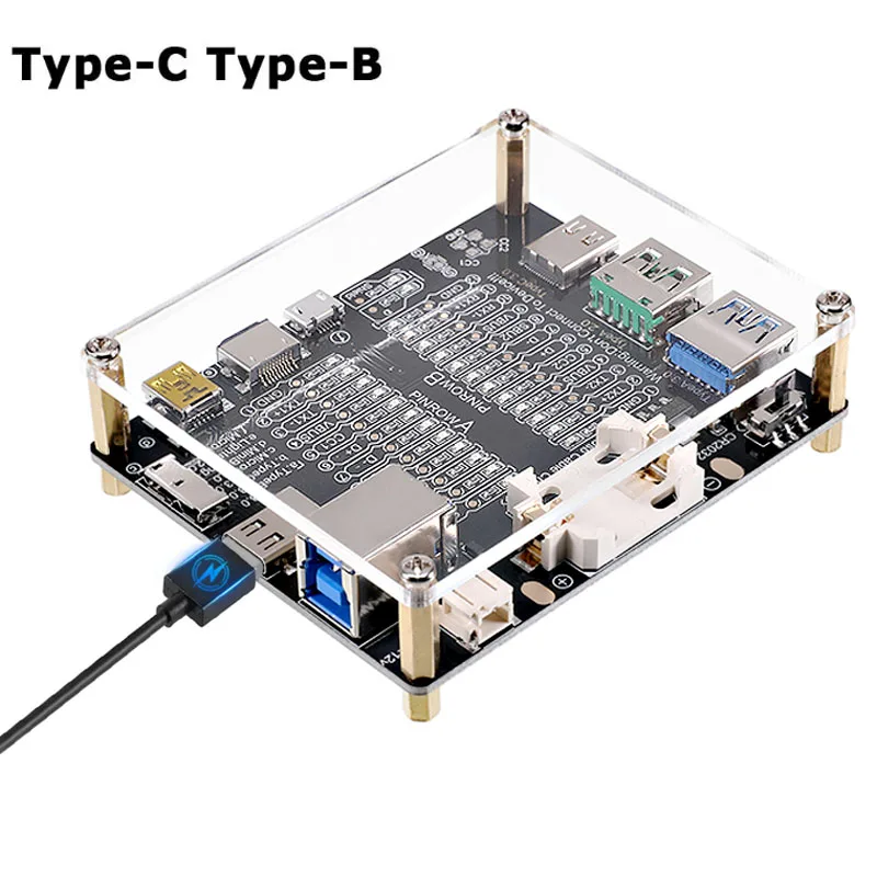 USB Cable Tester Type-C Type-B Micro Short Circuit Switch Test Board Data Cable Anomaly Detection For iOS Android Test Board