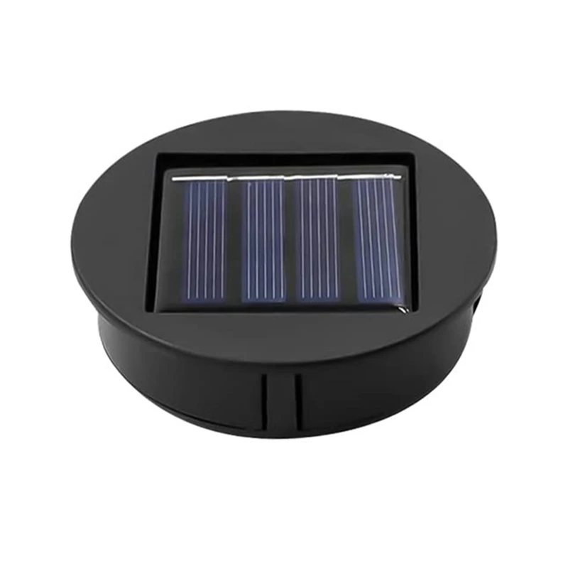 New Solar Light Replacement Top Solar Panel Outdoor Hanging Solar Lanterns Parts Waterproof Garden Lighting Accessories