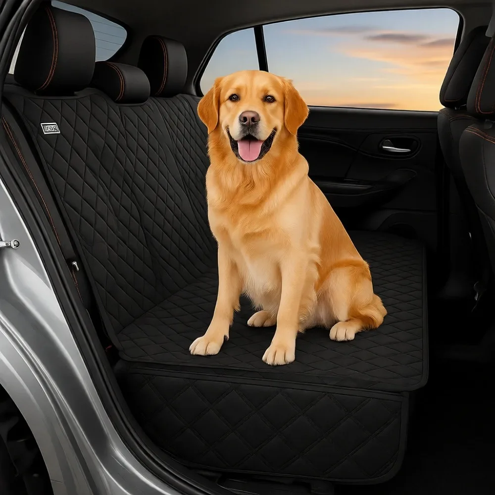 

Водонепроницаемый чехол-гамак для перевозки животных в автомобилях, грузовиках и внедорожниках, нескользящий, прочный, легко чистится