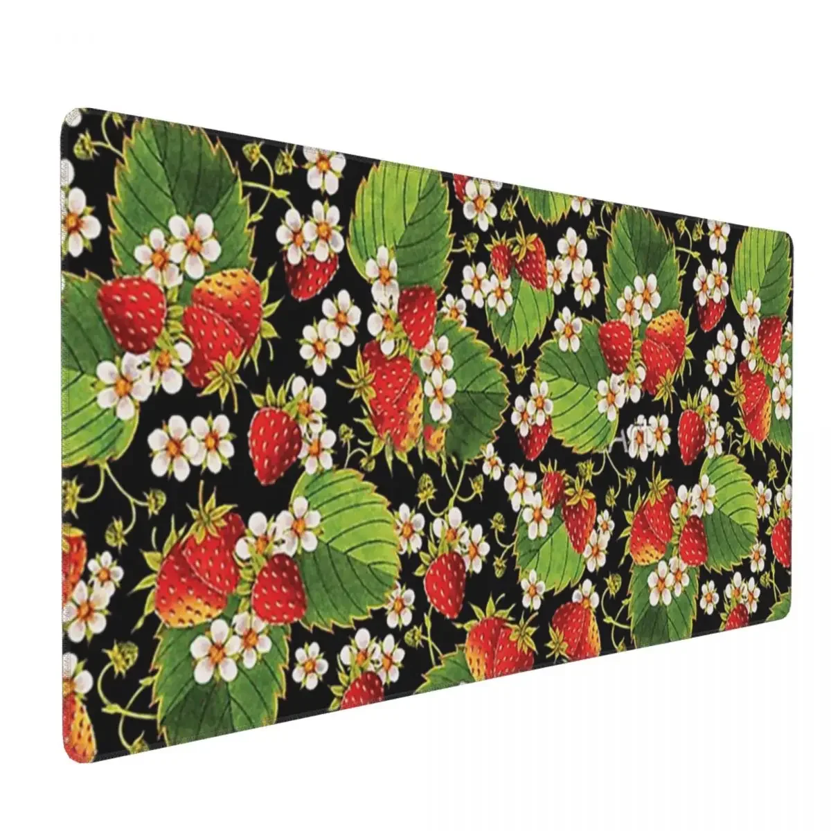 Strawberry Fields Large Mouse Pad Computer Keyboard Mouse Mat Gaming PC Laptop Desk Mat Office Accessories Table Mats