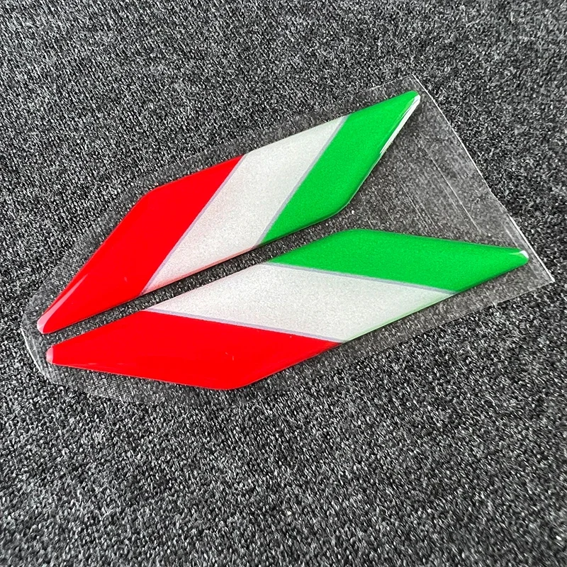 

3D Reflective Motorcycle Stickers Accessories Decorative Decals for Italy Flag