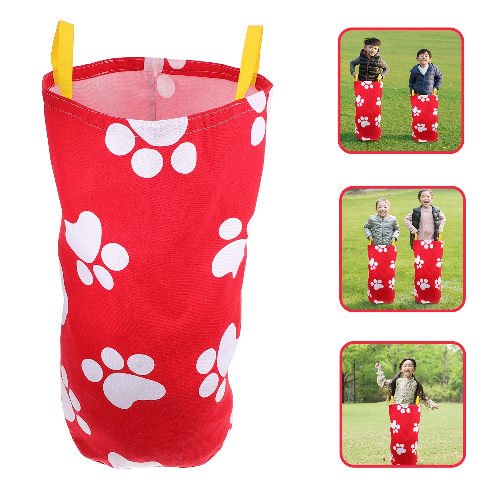 

Jumping Bag Carnival Theme Party Games Burlap Sack Race Bags Outdoor Toy Children for Kids Family Funny