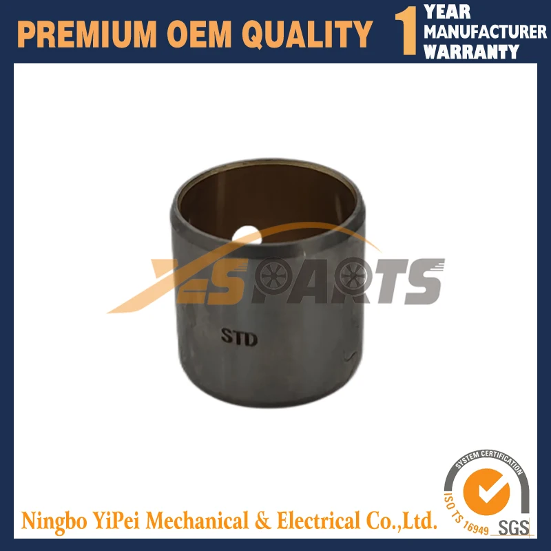 3pcs Connecting Rod Bush For Yanmar 3TNE82 Excavator engine parts
