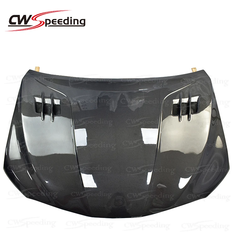 

CWS-C STYLE CARBON FIBER ENGINE HOOD BONNET for 2018 TOYOTA CAMRY BODY KIT