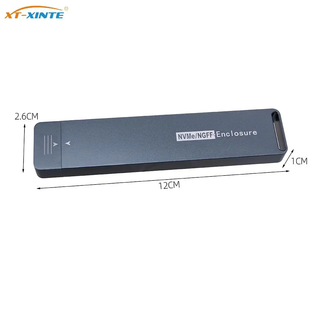 

M.2 2280 2260 2242 2230 SSD Enclosure M.2 PCIe SSD Enclosure to USB3.1 Type-A PCIe Hard Disk External for NVMe/NGFF SSD Case