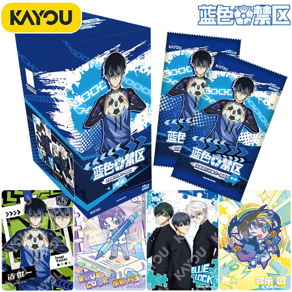 kayou-original-blue-lock-collection-card-football-theme-youth-passion-anime-exquisite-limited-edition-character-card-toys-gifts