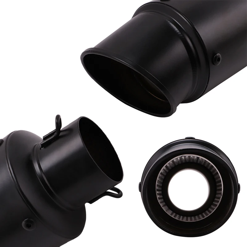 دراجة نارية العادم الهروب الجبهة منتصف وصلة الأنابيب DB القاتل سكوتر الخمار الانزلاق على لياماها XSR125 Xsr125 XSR 125 2020 2021 2022 #3