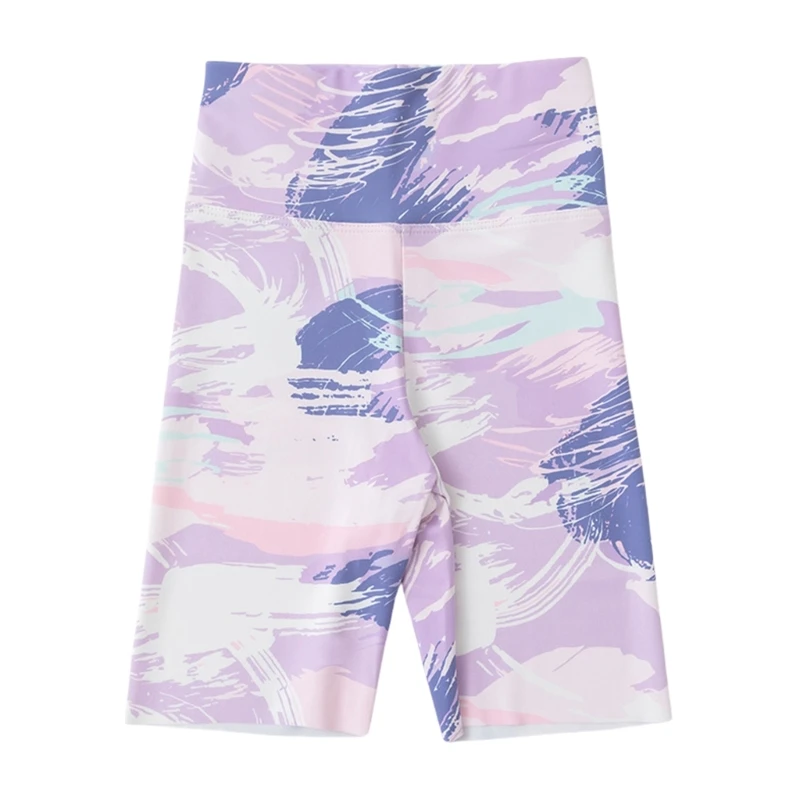 Children's Quick Dry Bottoms High Waist Elastic Shorts Unique Activewear 425F