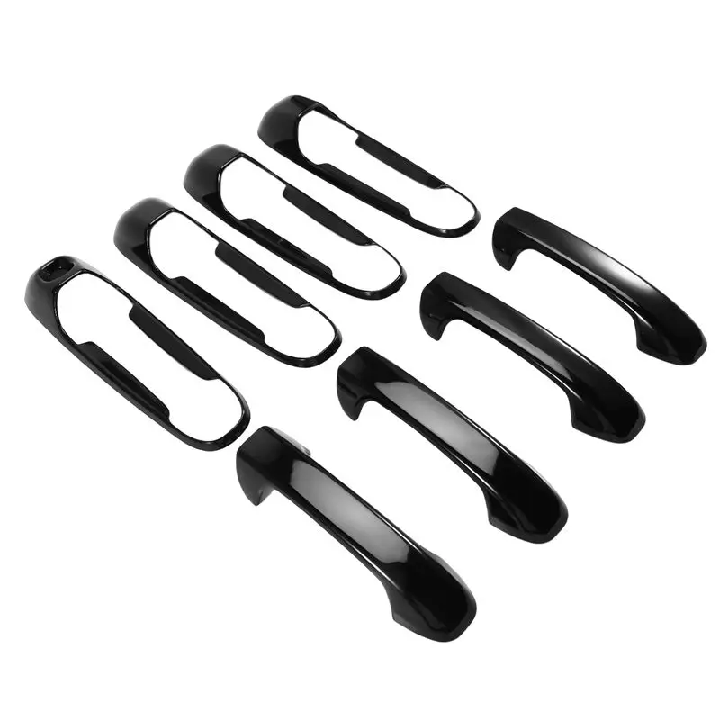 A66P-غطاء مقبض باب السيارة مقبض الباب الخارجي الكسوة ل دودج رام 1500 2017-2010