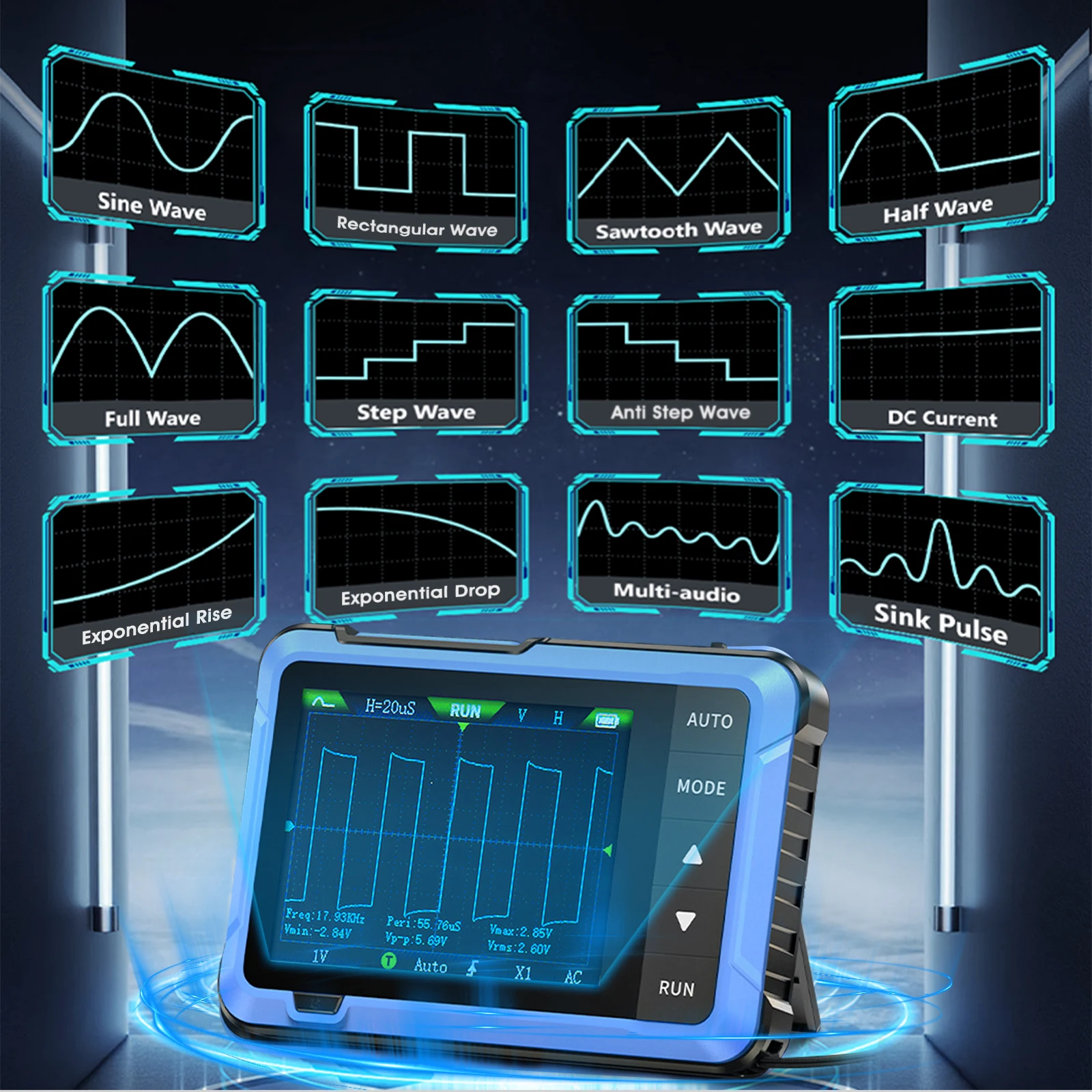 FNIRSI DSO510 Handheld Digital - Fnirsi Digital Oscilloscope Handheld 评论和价格