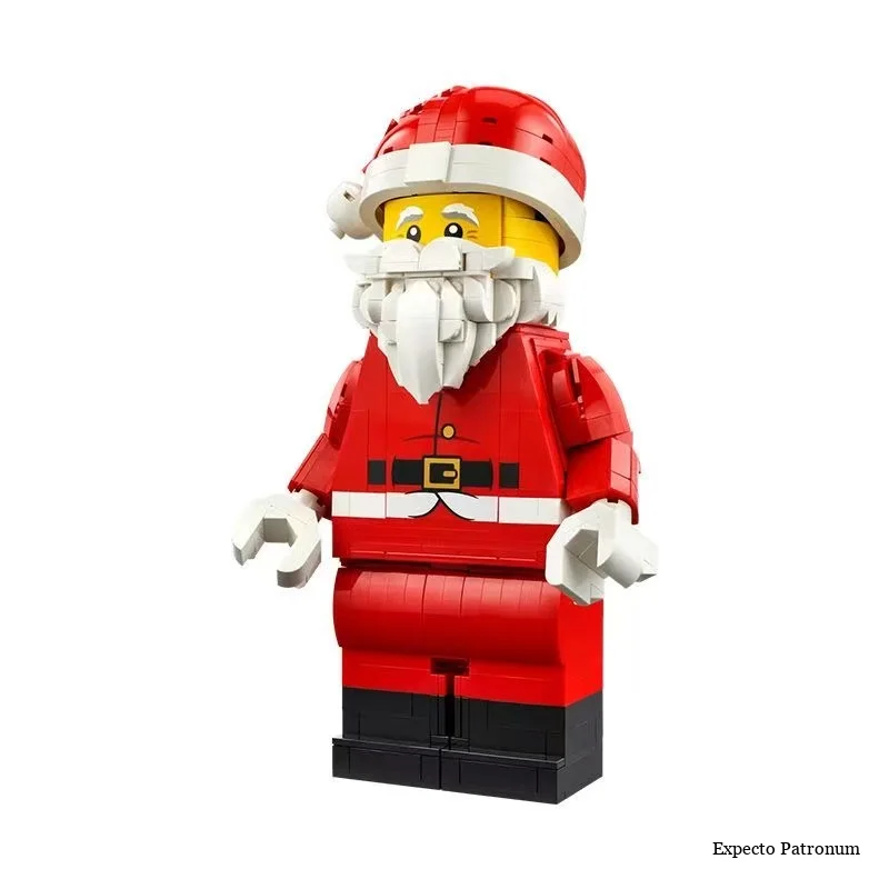 جديد متوافق 40820 - كتل تجميع سانتا كلوز الكبيرة زينة عيد الميلاد طابور هدية العنصر لعبة بناء العطلة #1