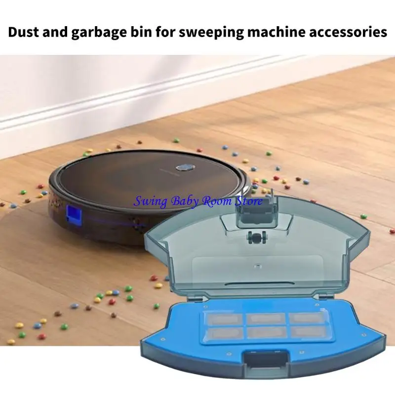 K1AD EASY التثبيت إضافي كبير مجموعة الغبار مربع روبوت المكنسة الكهربائية الملحق