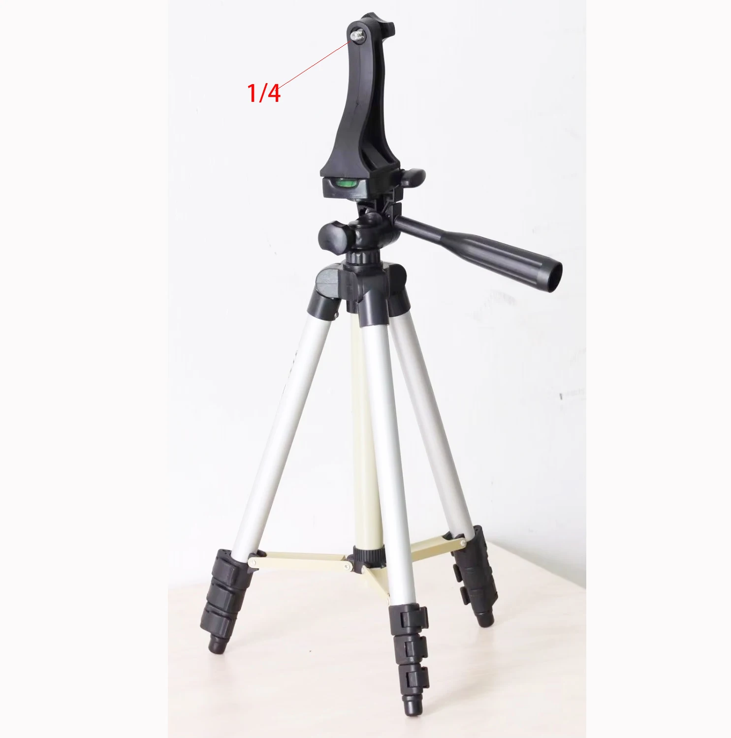 New Aluminum Alloy Tripod with Binocular Tripod Adaptor to Mount Binoculars, 1/4-20 Adapter, 1/4 Part for Camera Binocular