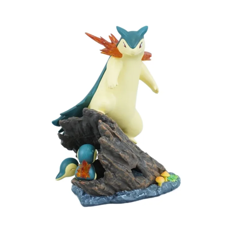Pokemon, Hot Beast Evolution Group, Flame Purification, Hot, Ornament Model, Boxed Figure