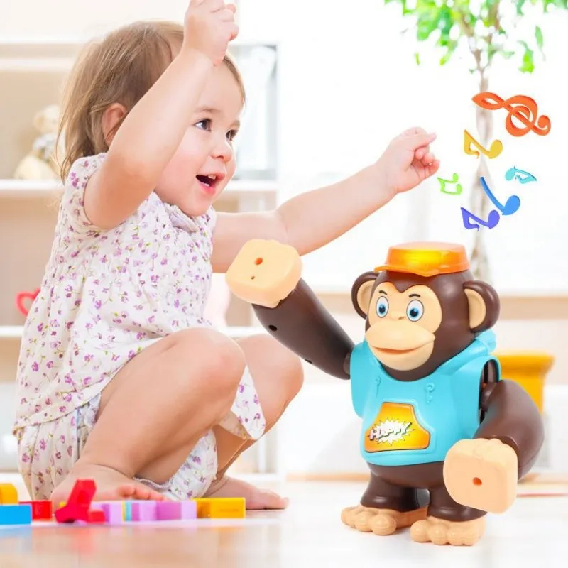 Dancing Tumbling Orangutan Electric Toys, Early Education, Music, Boy, Girl, Company Amused, Holiday Party, Atmosphere Gift