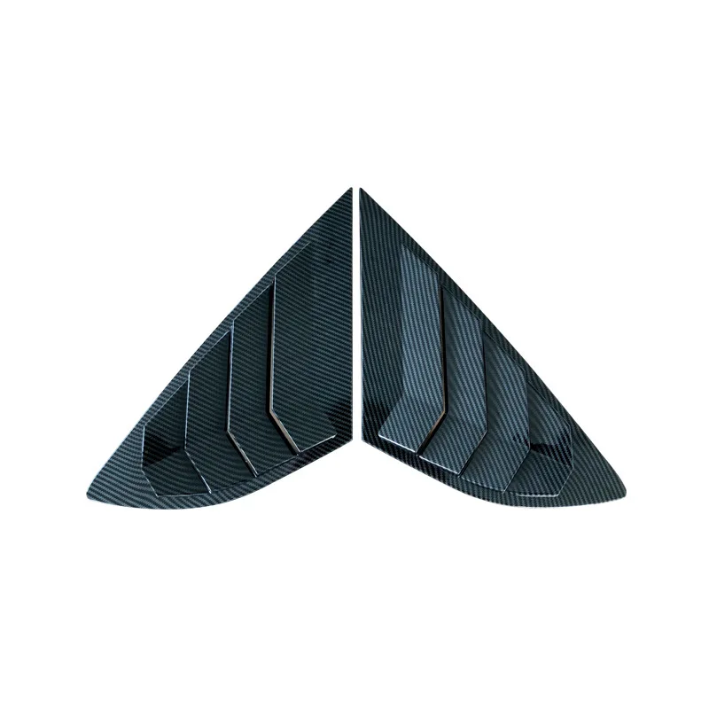 13-18 New Mondeo shutters rear triangle shark gill rear window decorative frame Mustang model modified exterior patch